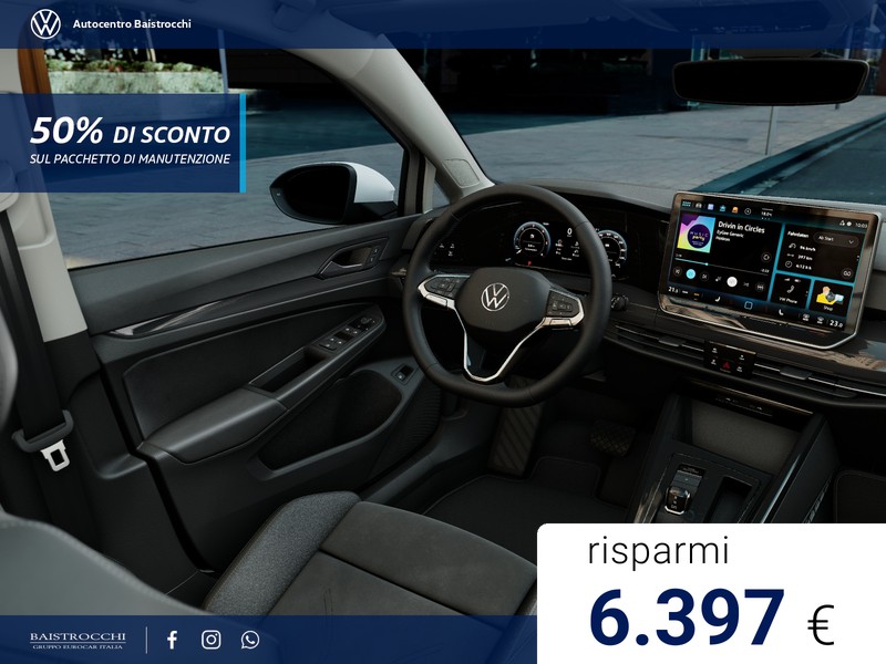 Volkswagen Golf eHybrid Style 1.5 TSI 204 CV DSG