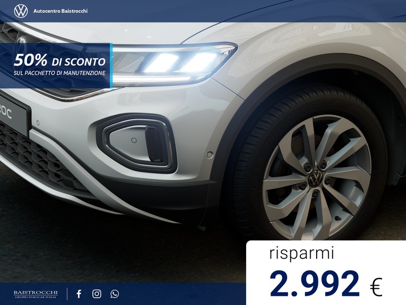 Volkswagen T-Roc Edition Plus 1.5 TSI 150 CV DSG