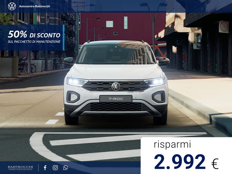Volkswagen T-Roc Edition Plus 1.5 TSI 150 CV DSG