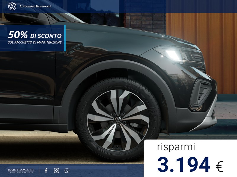 Volkswagen T-Cross Edition Plus 1.0 TSI 95 CV