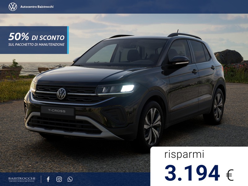 Volkswagen T-Cross Edition Plus 1.0 TSI 95 CV