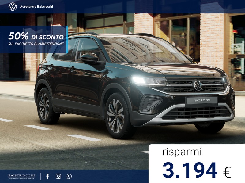 Volkswagen T-Cross Edition Plus 1.0 TSI 95 CV