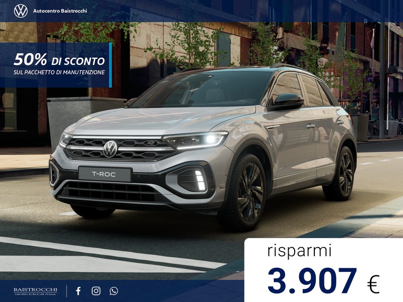 Volkswagen T-Roc R-Line Plus 1.0 TSI 115 CV