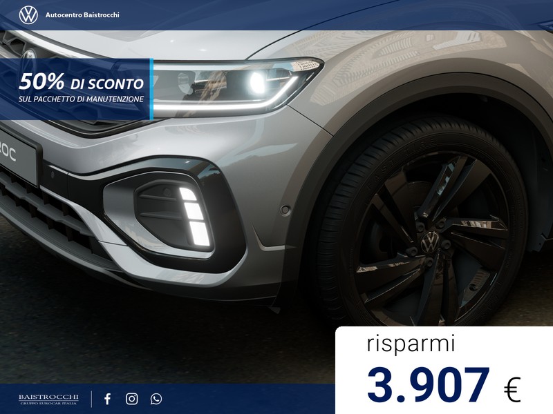 Volkswagen T-Roc R-Line Plus 1.0 TSI 115 CV