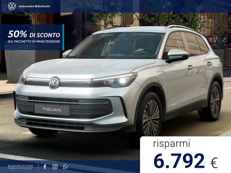 Volkswagen Tiguan 1.5 tsi ehybrid edition plus 204cv dsg