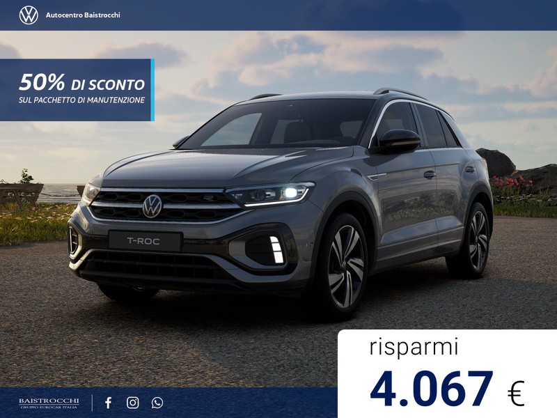 Volkswagen T-Roc R-Line Plus 1.0 TSI 115 CV