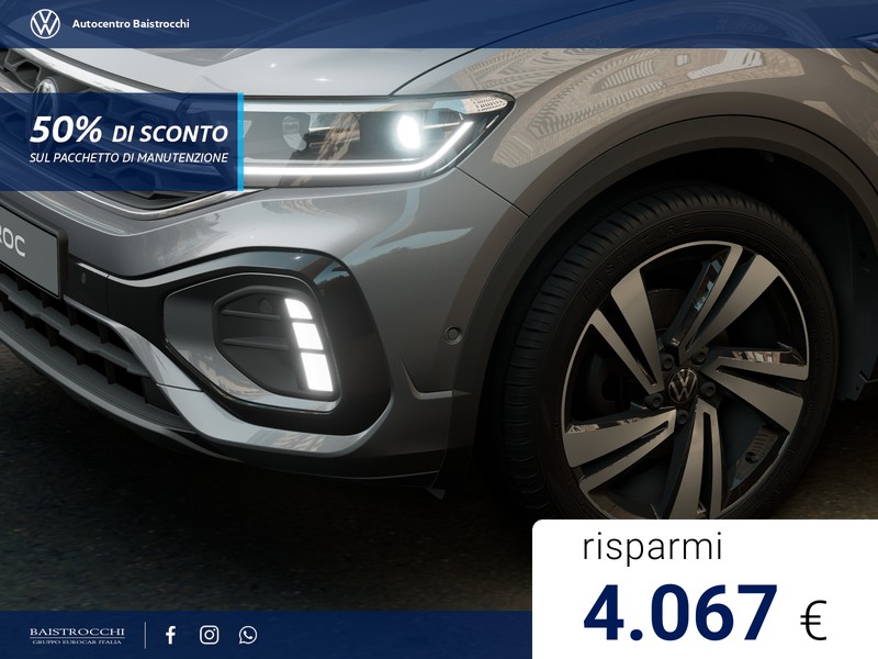 Volkswagen T-Roc R-Line Plus 1.0 TSI 115 CV