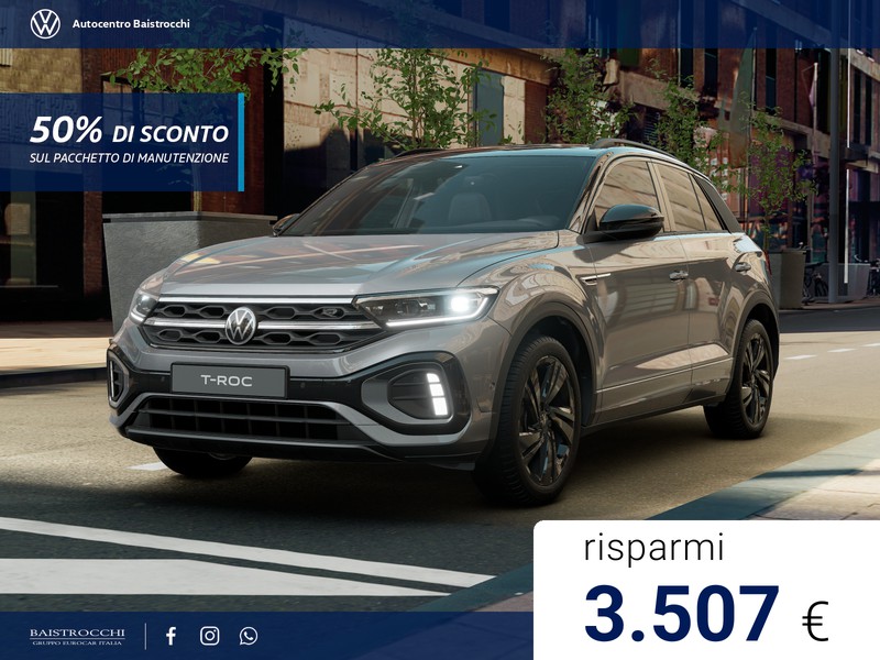Volkswagen T-Roc 1.0 tsi r-line plus 115cv