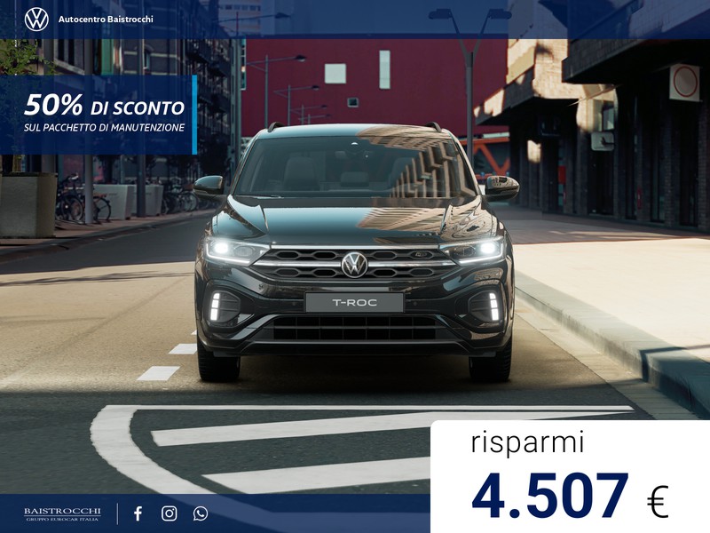 Volkswagen T-Roc R-Line Plus 1.0 TSI 115 CV