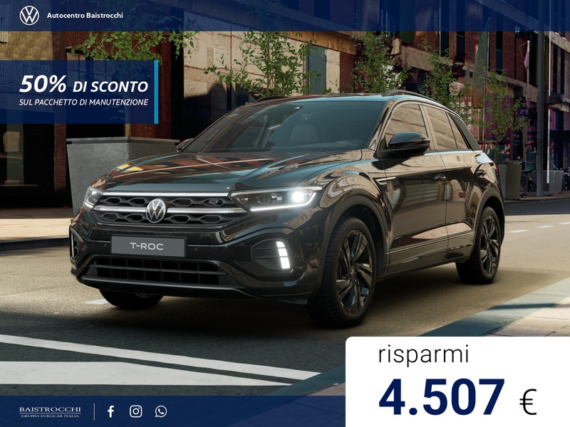 Volkswagen T-Roc R-Line Plus 1.0 TSI 115 CV