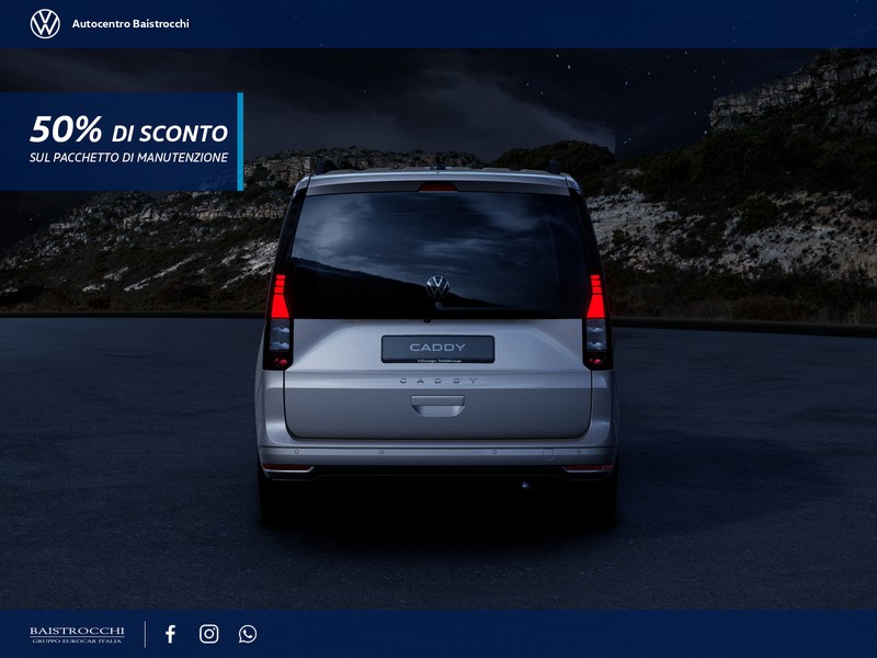 Volkswagen VIC Caddy maxi 2.0 tdi scr 102cv life