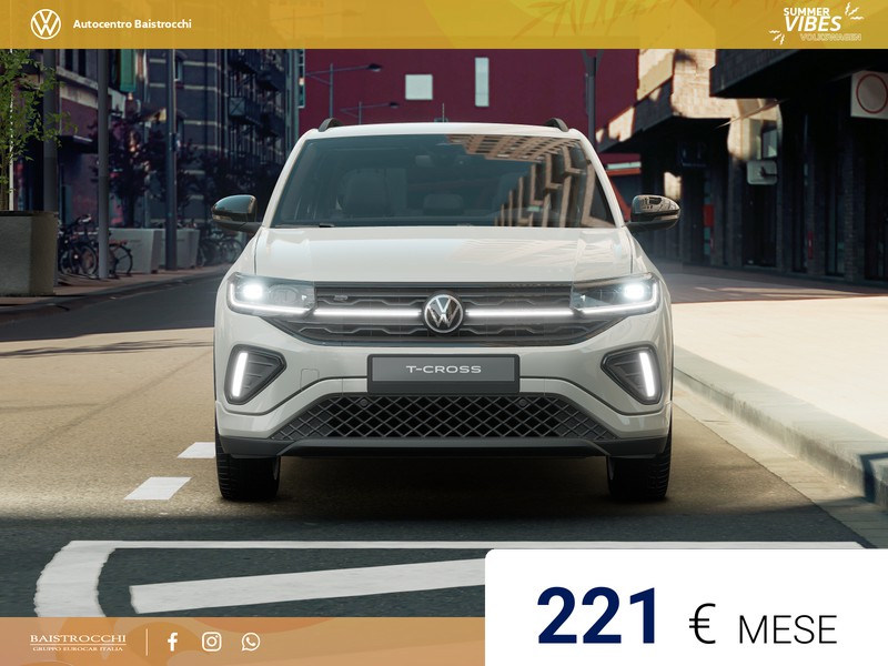 Volkswagen T-Cross 1.0 tsi r-line plus 115cv dsg