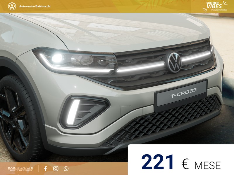 Volkswagen T-Cross 1.0 tsi r-line plus 115cv dsg