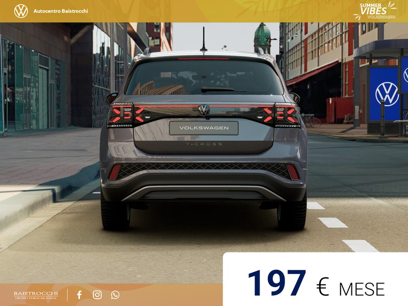 Volkswagen T-Cross 1.0 tsi r-line plus 115cv