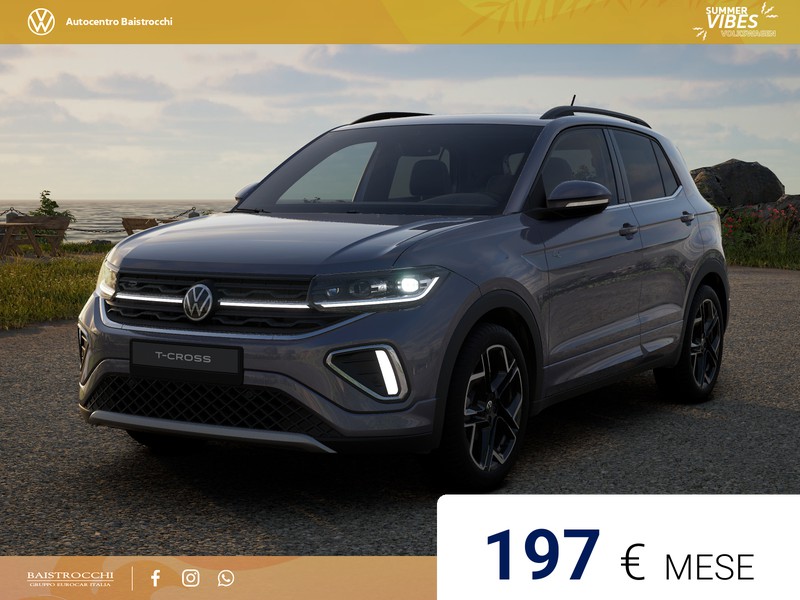 Volkswagen T-Cross 1.0 tsi r-line plus 115cv