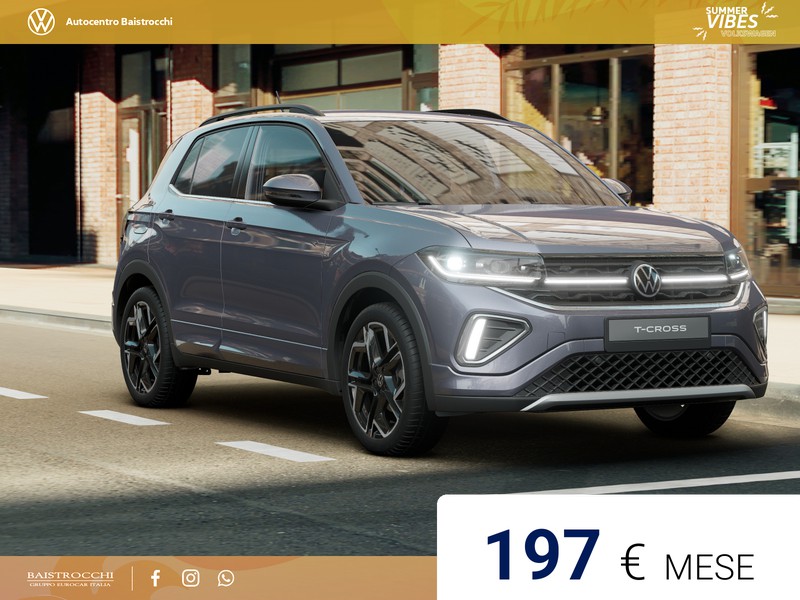 Volkswagen T-Cross 1.0 tsi r-line plus 115cv
