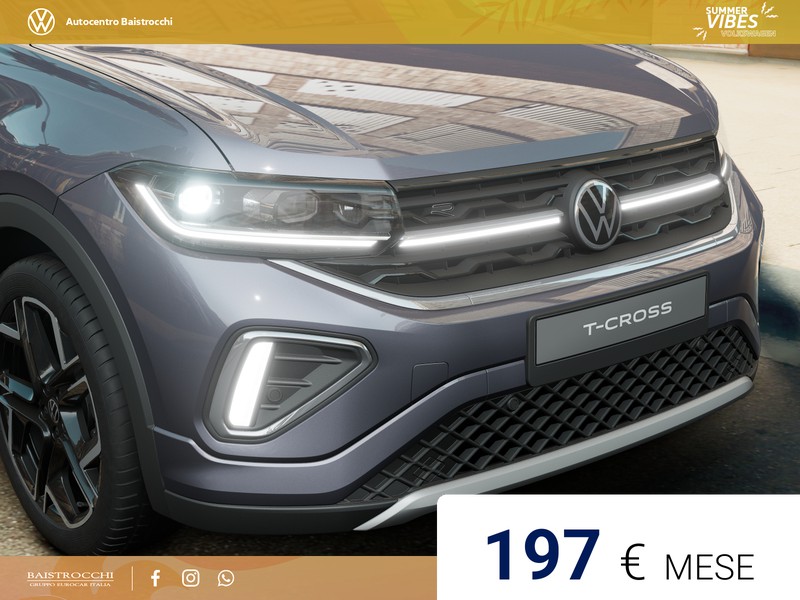 Volkswagen T-Cross 1.0 tsi r-line plus 115cv