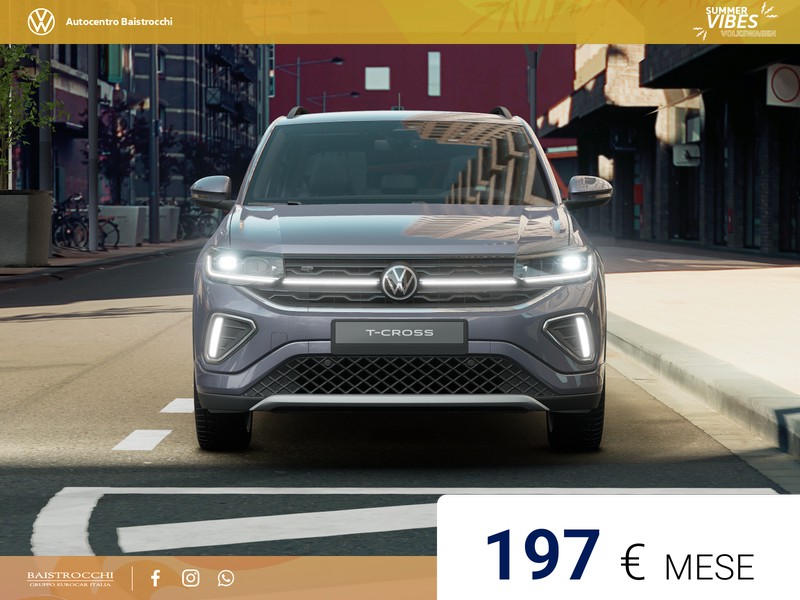 Volkswagen T-Cross 1.0 tsi r-line plus 115cv