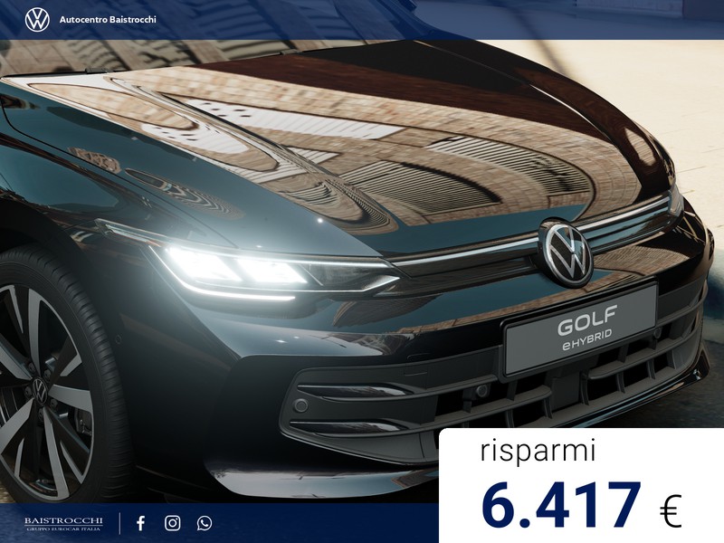 Volkswagen Golf eHybrid Edition Plus 1.5 TSI 204 CV DSG