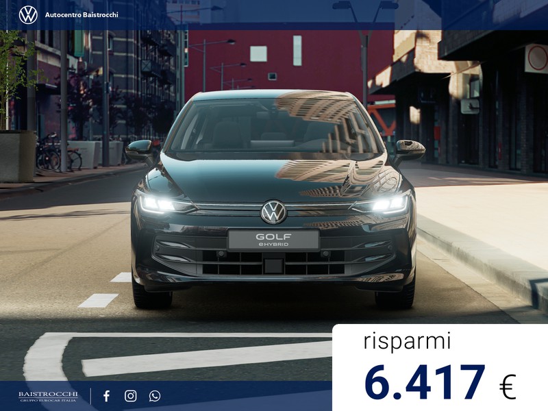 Volkswagen Golf eHybrid Edition Plus 1.5 TSI 204 CV DSG