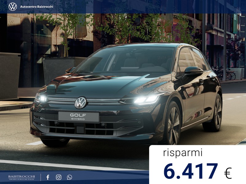 Volkswagen Golf eHybrid Edition Plus 1.5 TSI 204 CV DSG
