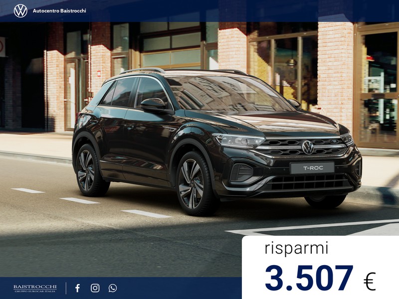 Volkswagen T-Roc R-Line Plus 1.5 TSI 150 CV DSG