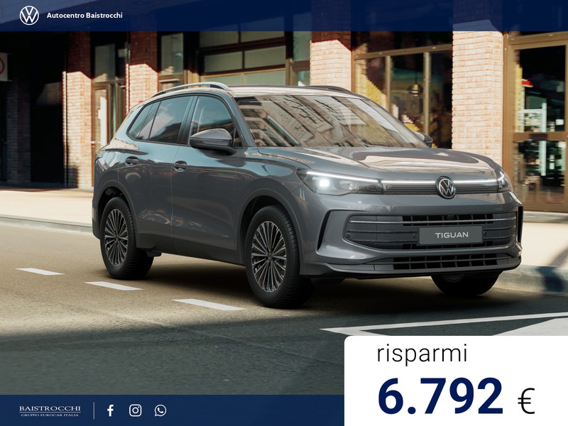 Volkswagen Tiguan eHybrid Edition Plus 1.5 TSI 204 CV DSG