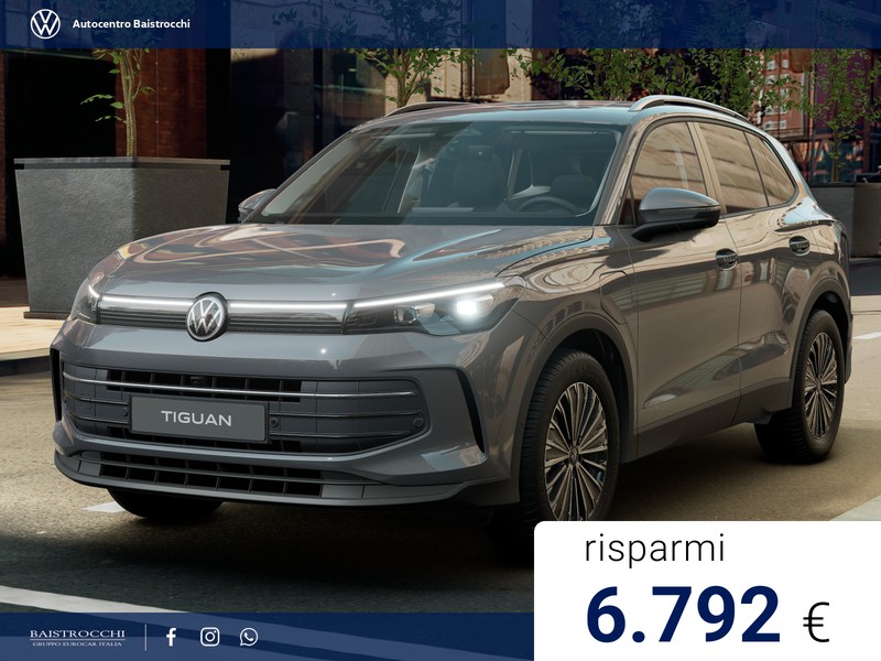 Volkswagen Tiguan eHybrid Edition Plus 1.5 TSI 204 CV DSG