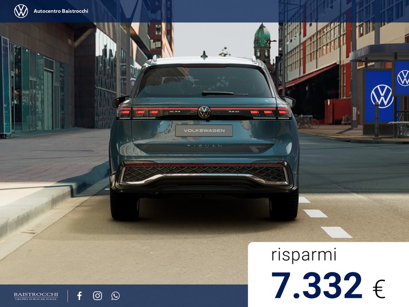 Volkswagen Tiguan eHybrid R-Line Plus 1.5 TSI 204 CV DSG