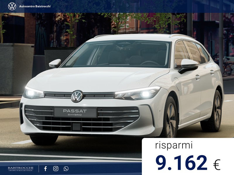Volkswagen Passat eHybrid Business 1.5 TSI 204 CV DSG
