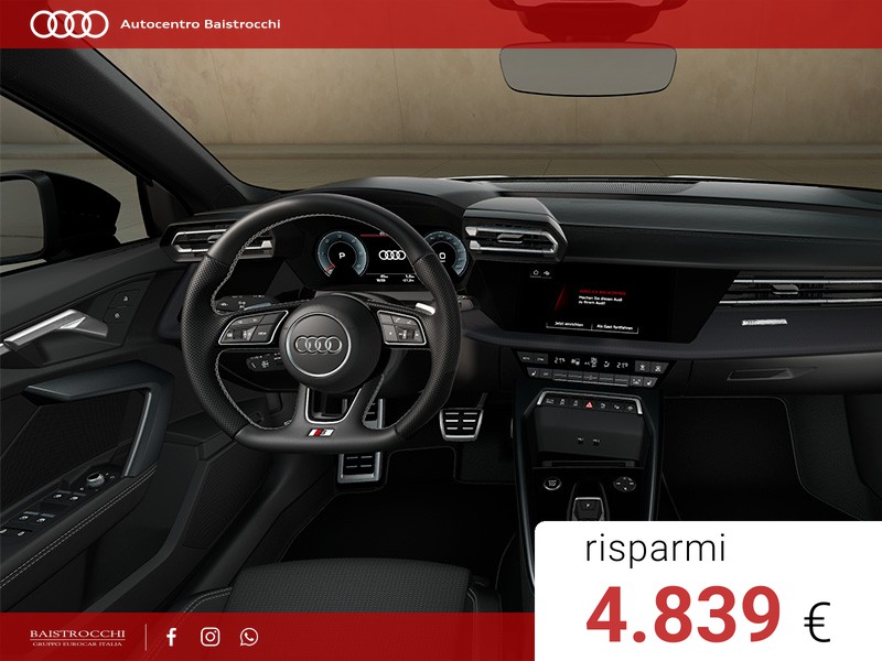Audi A3 Sportback S line edition 35 TDI S tronic