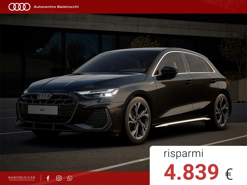 Audi A3 Sportback S line edition 35 TDI S tronic