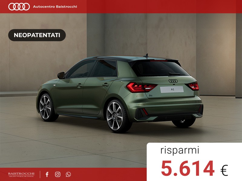 Audi A1 Sportback Identity Black 30 TFSI S tronic