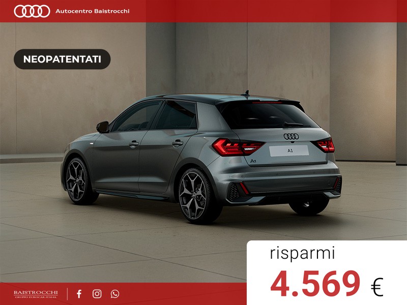 Audi A1 Sportback Identity Black 30 TFSI