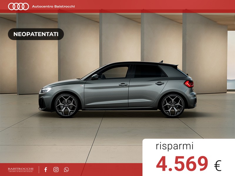 Audi A1 Sportback Identity Black 30 TFSI