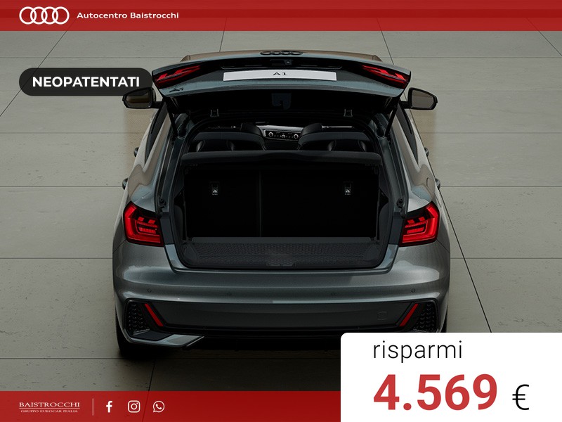 Audi A1 Sportback Identity Black 30 TFSI