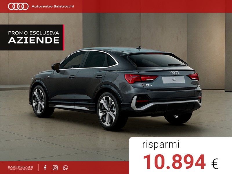 Audi Q3 Sportback Identity Black 40 TDI quattro S tronic