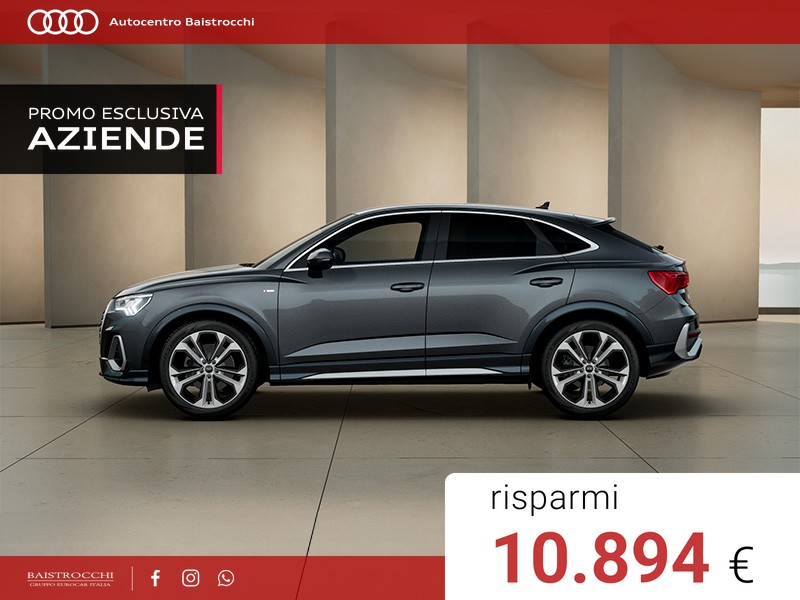 Audi Q3 Sportback Identity Black 40 TDI quattro S tronic