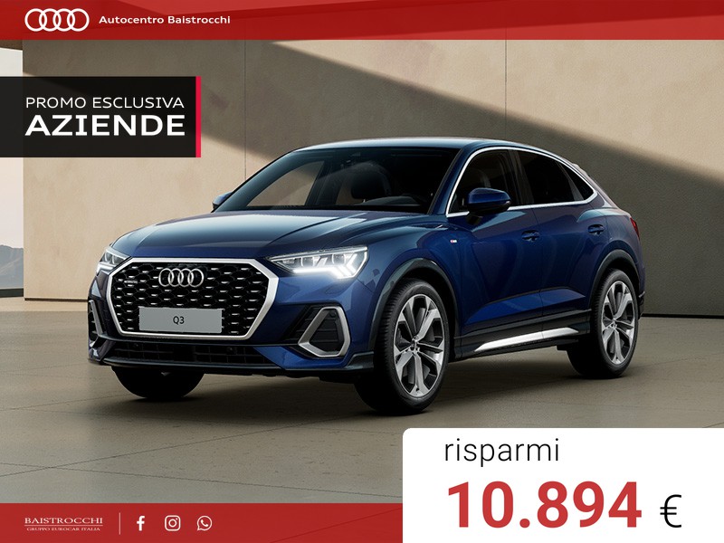 Audi Q3 Sportback Identity Black 40 TDI quattro S tronic