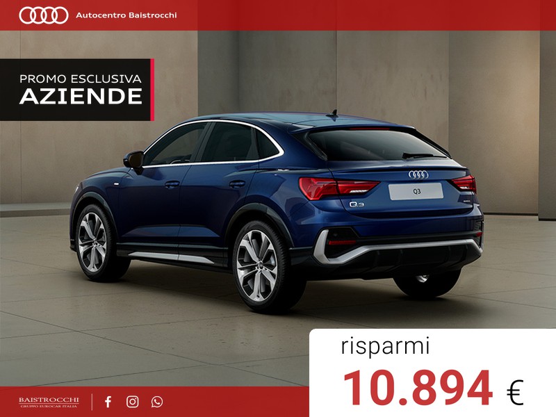 Audi Q3 Sportback Identity Black 40 TDI quattro S tronic