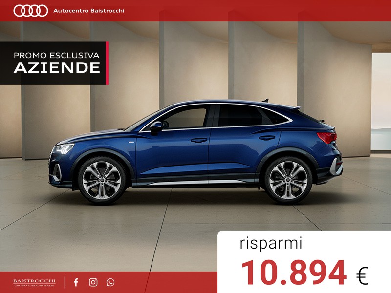 Audi Q3 Sportback Identity Black 40 TDI quattro S tronic