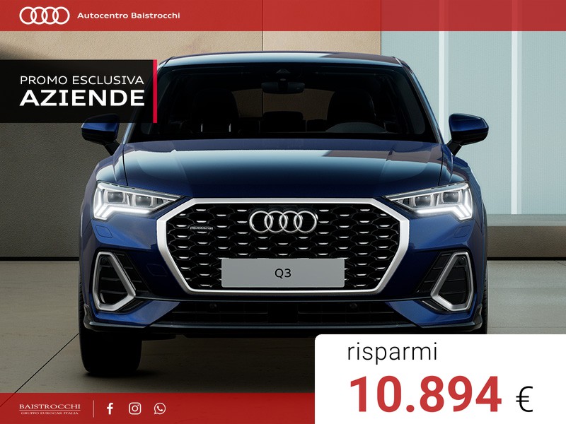 Audi Q3 Sportback Identity Black 40 TDI quattro S tronic