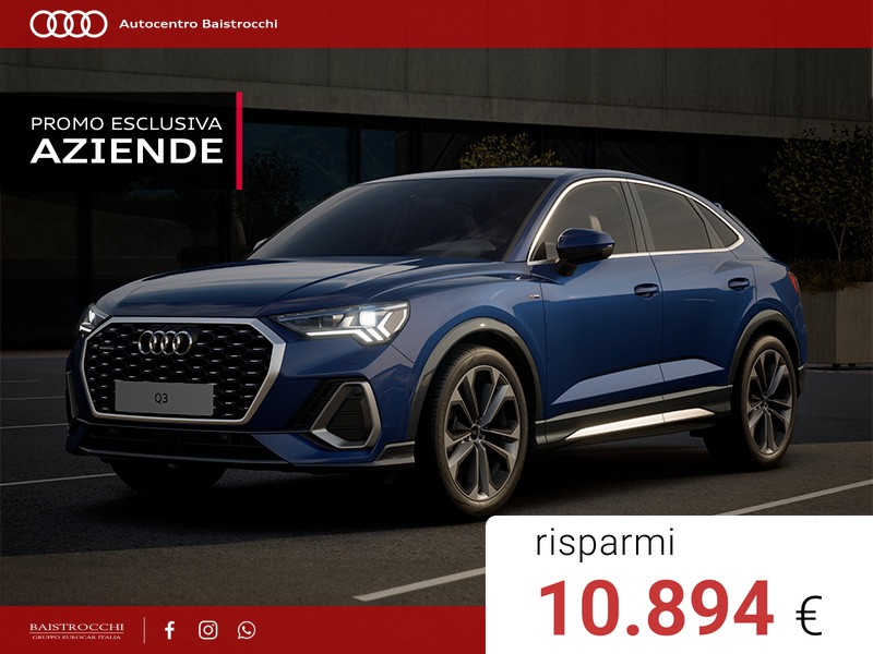 Audi Q3 Sportback Identity Black 40 TDI quattro S tronic