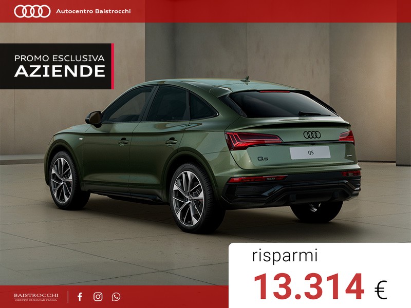 Audi Q5 Sportback Identity Black 40 TDI quattro S tronic