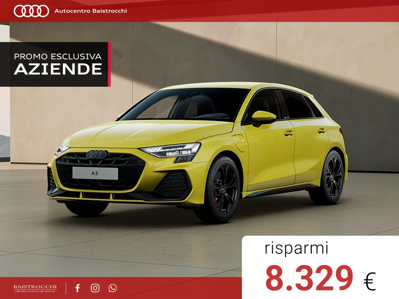 Audi A3 Sportback S line edition 45 TFSI e S tronic