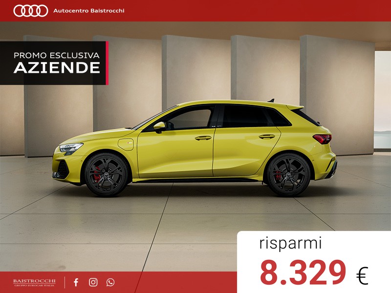 Audi A3 Sportback S line edition 45 TFSI e S tronic