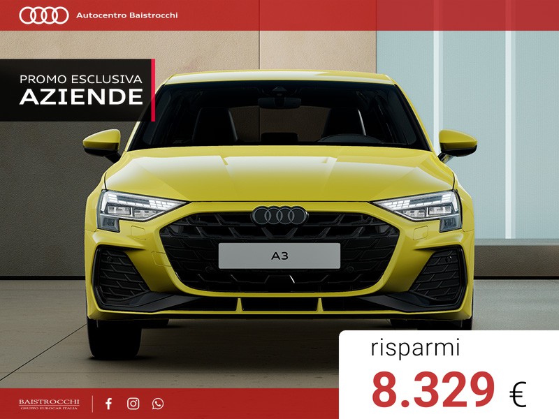 Audi A3 Sportback S line edition 45 TFSI e S tronic