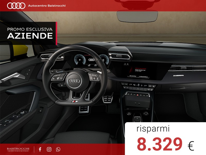 Audi A3 Sportback S line edition 45 TFSI e S tronic