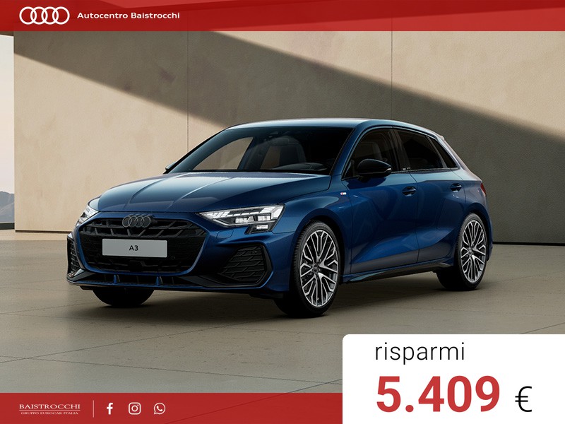 Audi A3 Sportback S line edition 35 TDI S tronic