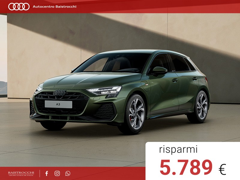 Audi A3 Sportback S line edition 45 TFSI e S tronic